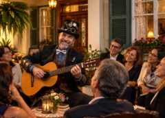 Quando as pessoas partem, a música continua cantando